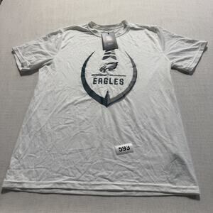 NIKE NFL Men  White Tee Sz L Brand New